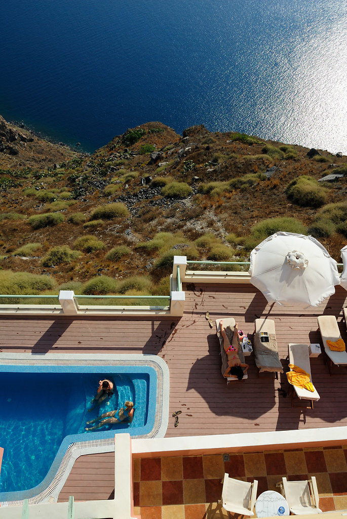 Multi-level - Santorini, Greece