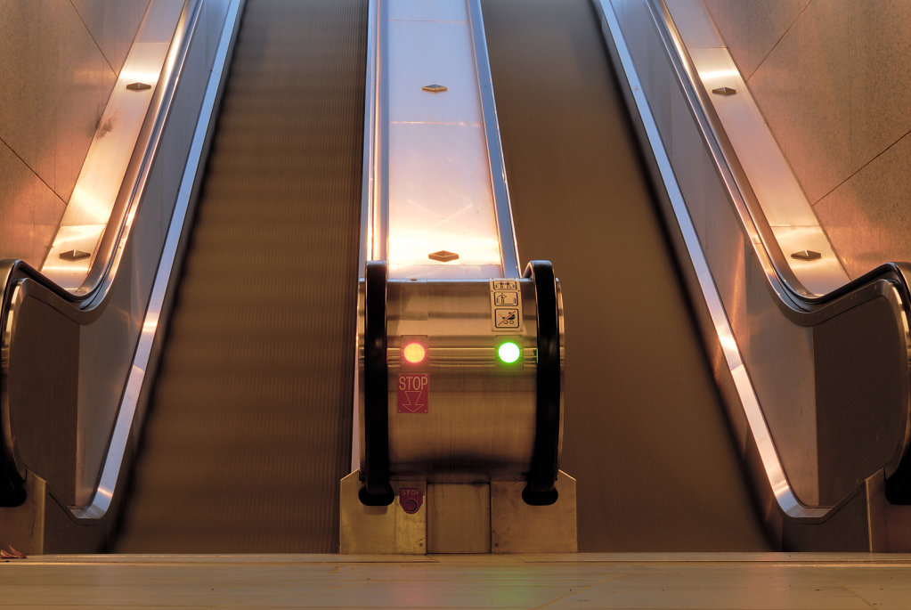 Double escalator - Toulouse, France